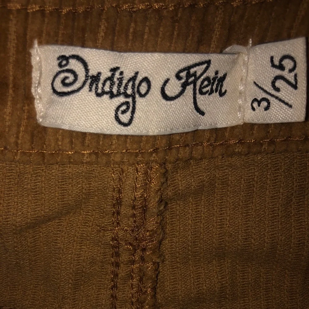 INDIGO REIN Corduroy Button Front Mini Skirt!